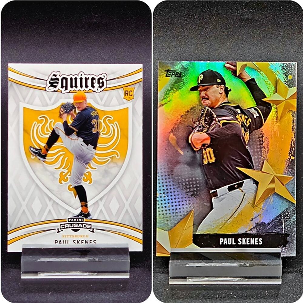 Paul Skenes Topps Stars Squires RC Pittsburgh Pirates Star Rookie